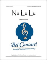 Nu Lu Lu SSA choral sheet music cover